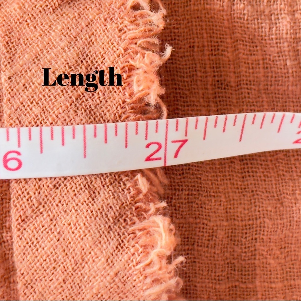 Free People Dream Weaver Tunic Top Terracotta Orange XS - Picture 11 of 11